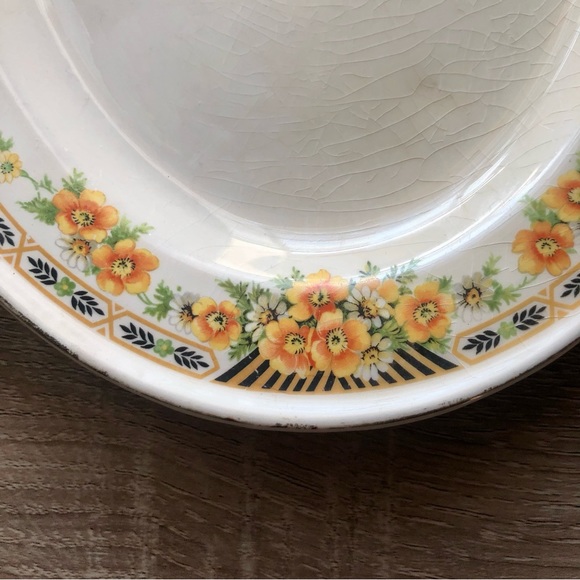 15” Edwin Knowles china vintage serving platter - Picture 5 of 9